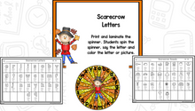 Scarecrow Math, Literacy and Writing Pack