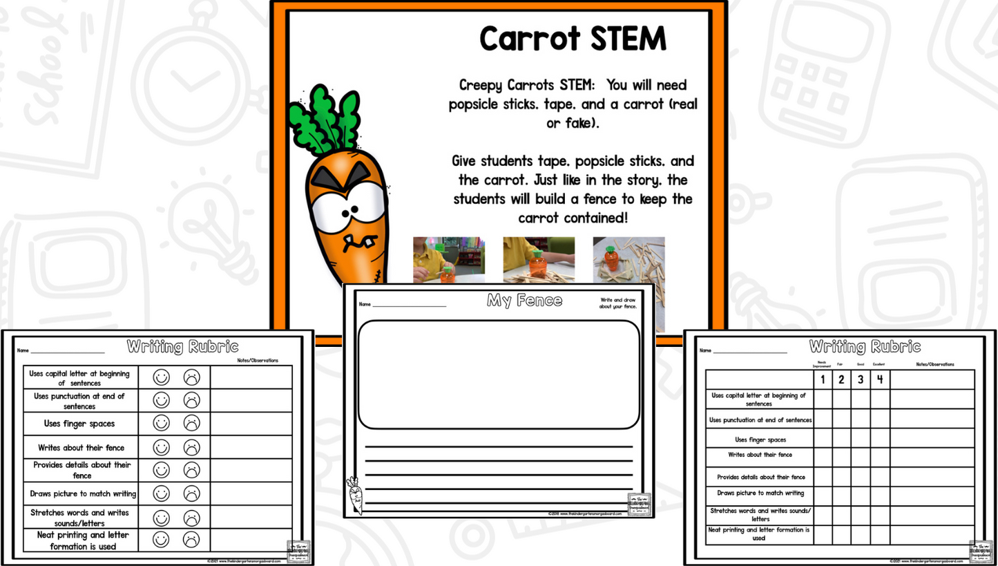 Creepy Carrots - Reading Comprehension Strategies & Activities - Read It Up!