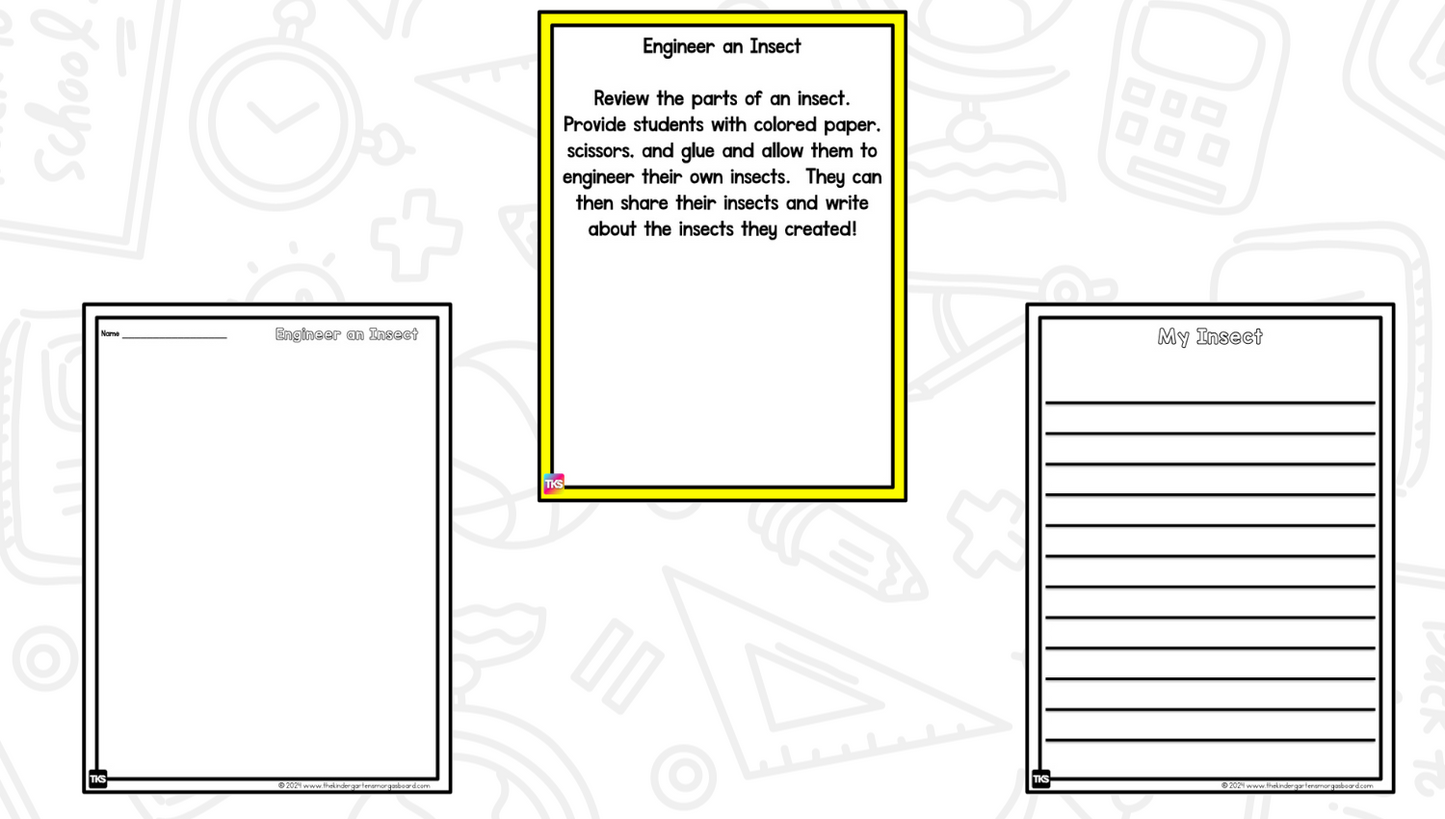 Insects: A Research and Writing Project PLUS Centers!