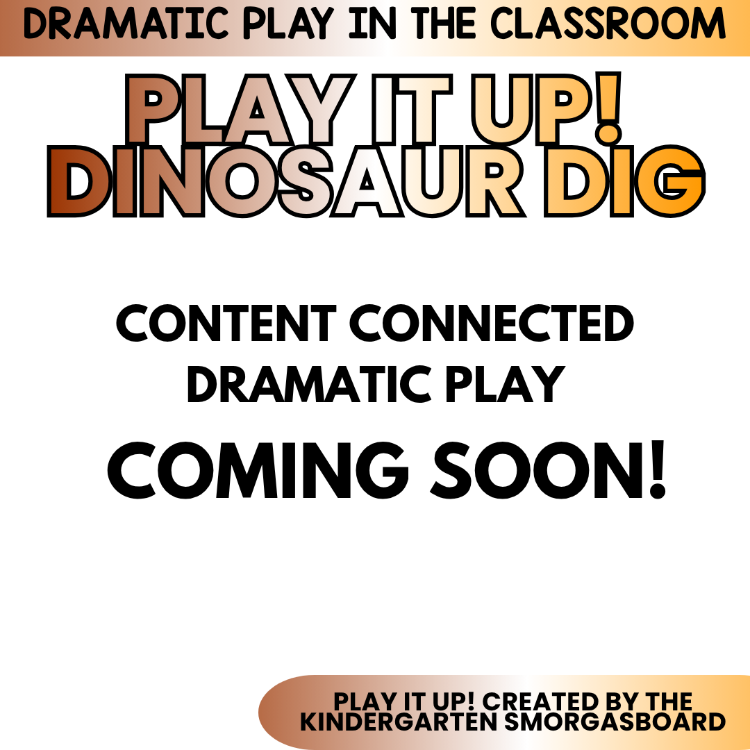 PLAY IT UP! Curriculum-Connected Dramatic Play GROWING Bundle-10 Resources