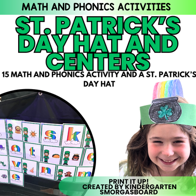 St. Patrick’s Day Math & Literacy Centers | March Classroom Activities