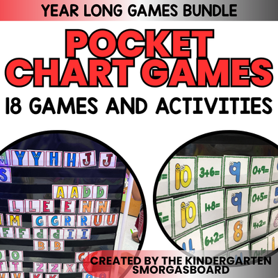Pocket Chart Games BUNDLE!