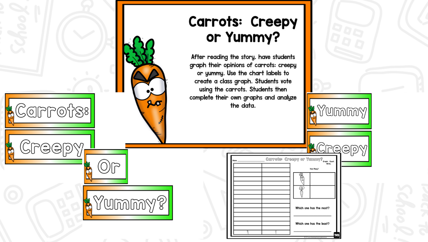 Creepy Carrots - Reading Comprehension Strategies & Activities - Read It Up!