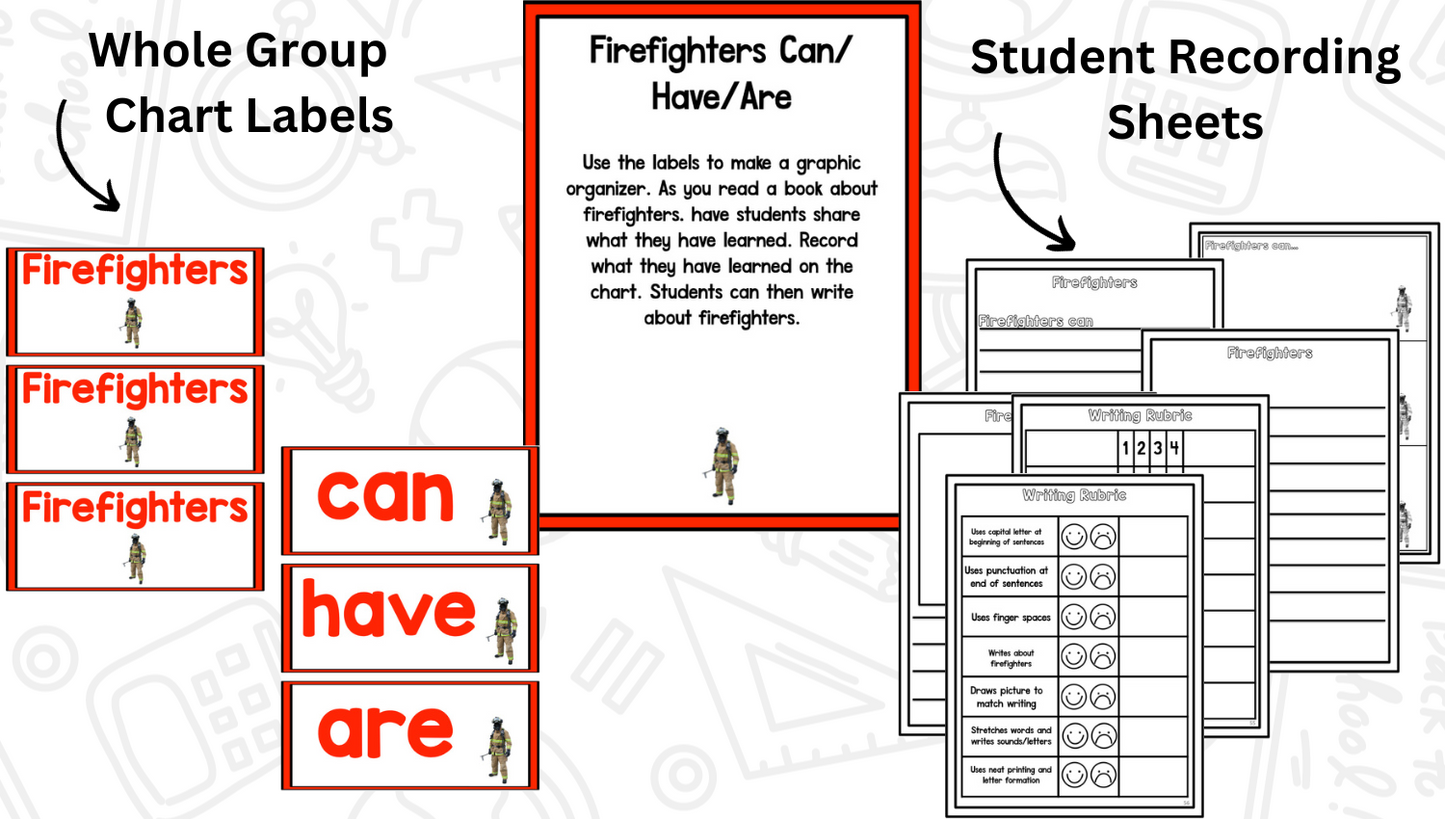 Fire Safety: A Research and Writing Project PLUS Centers!