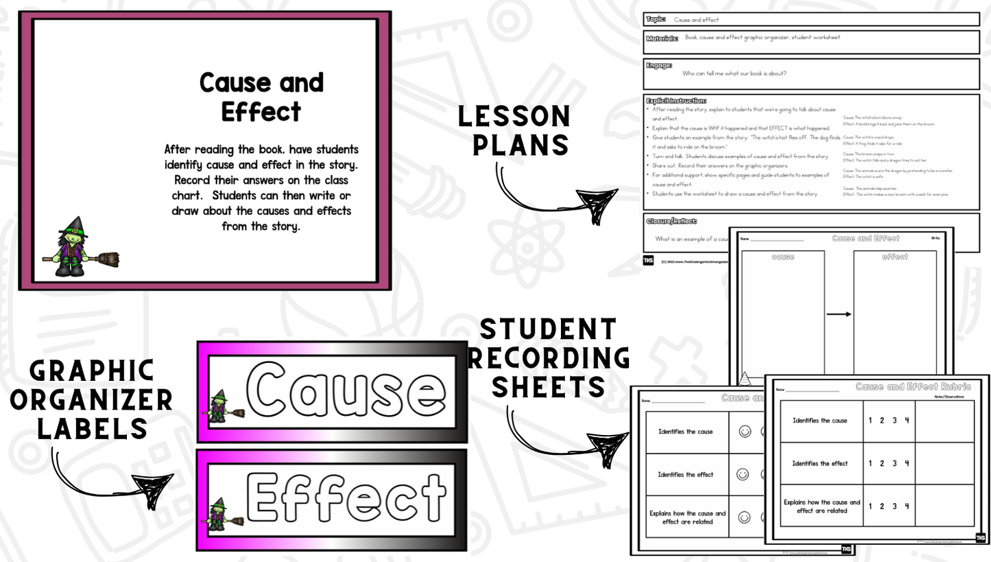 Room On The Broom Unit--Sequencing, Writing, And Activities