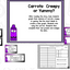 Creepy Crayon - Reading Comprehension Strategies & Activities