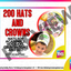 CROWNS AND HATS YEAR LONG BUNDLE