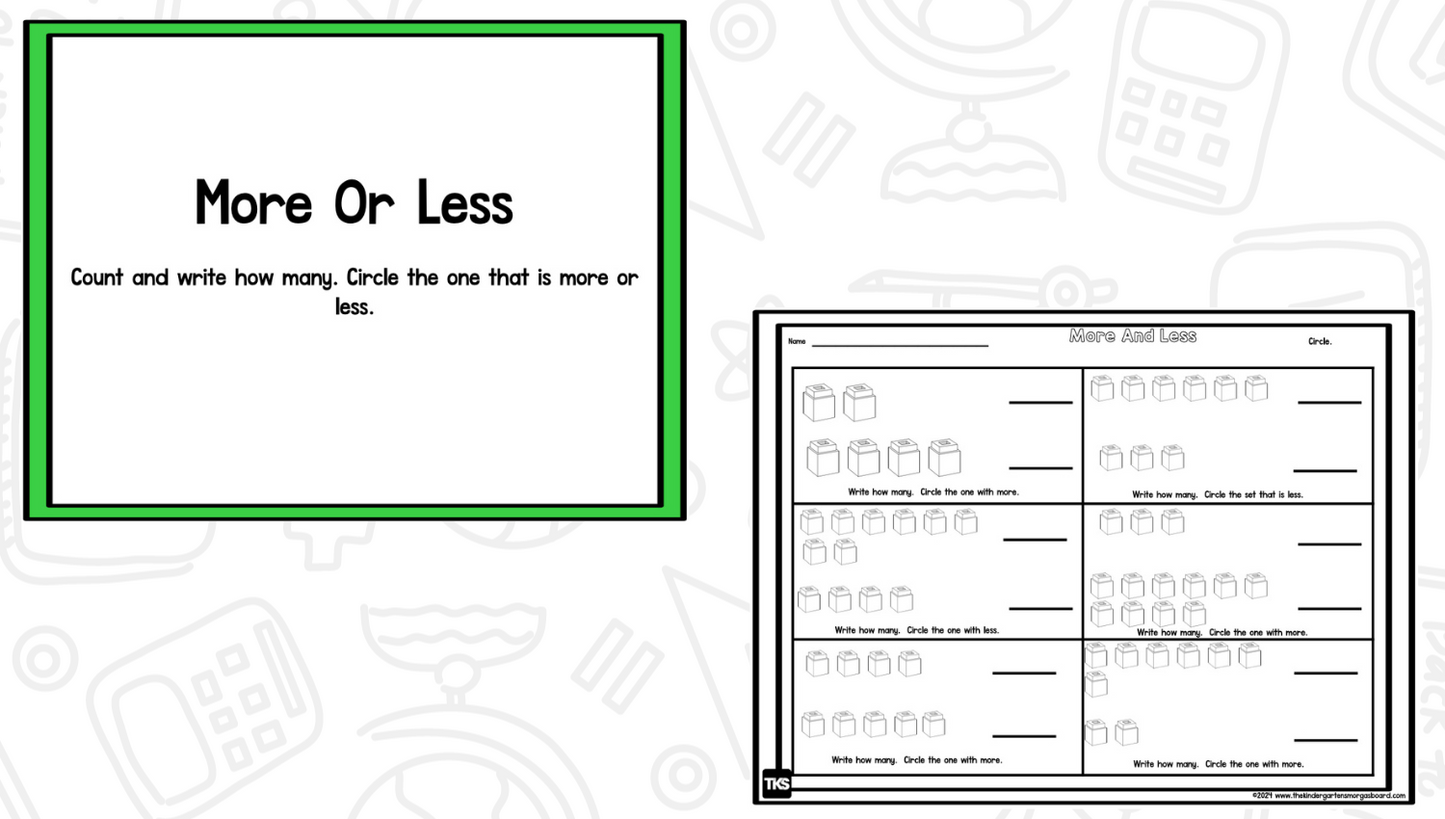 Math It Up! Comparing Numbers (Greater Than/Less Than)