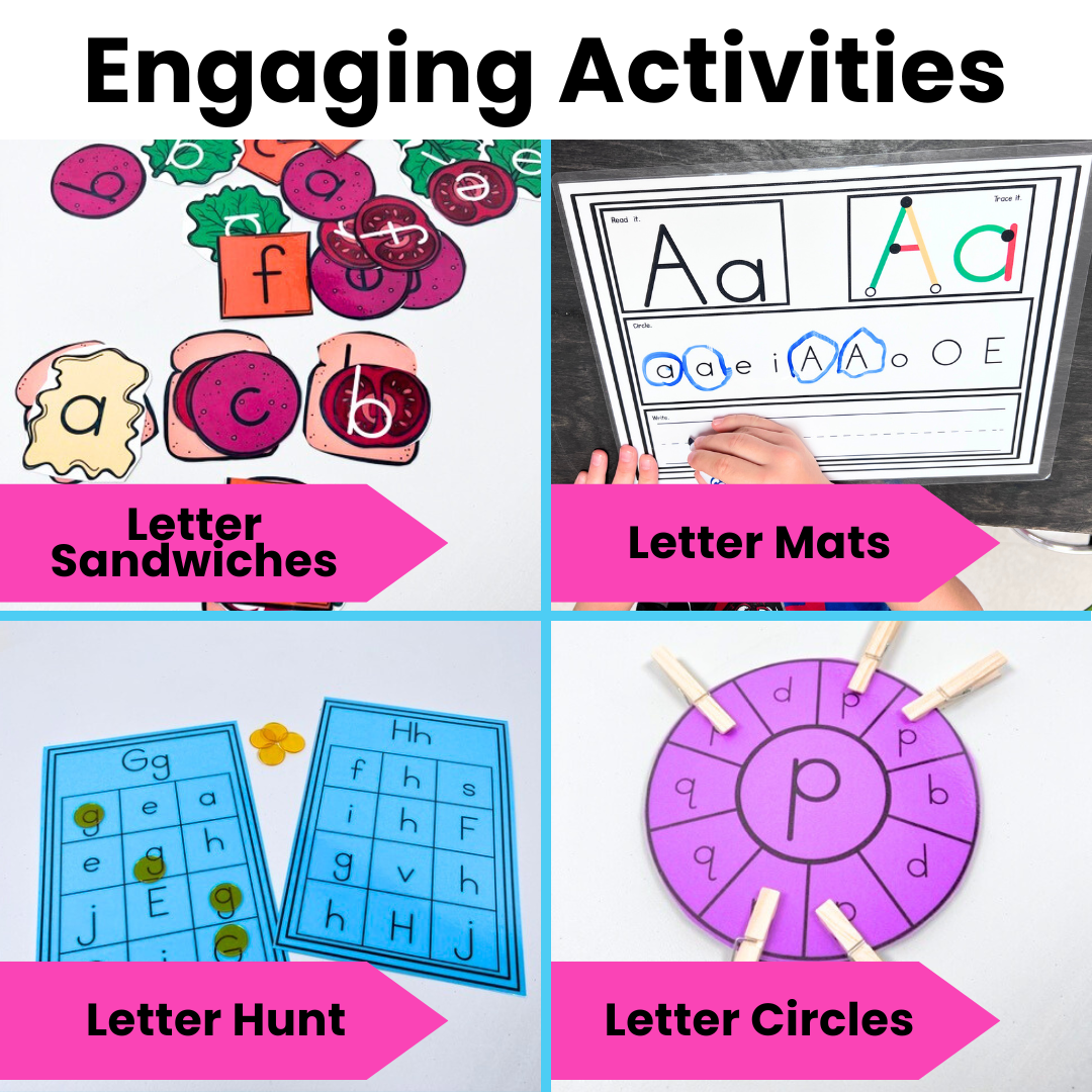 Science of Reading Letter Recognition Centers