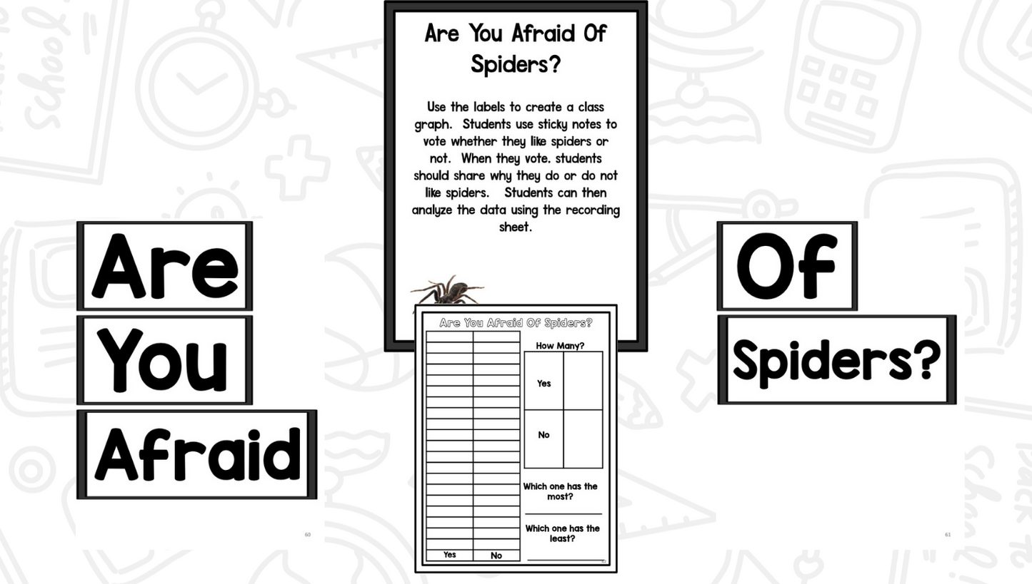 Spiders: A Research and Writing Project PLUS Centers!