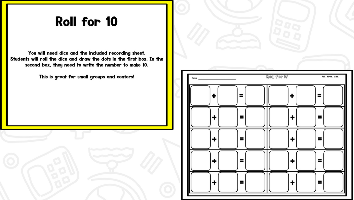 Math It Up! Making 10