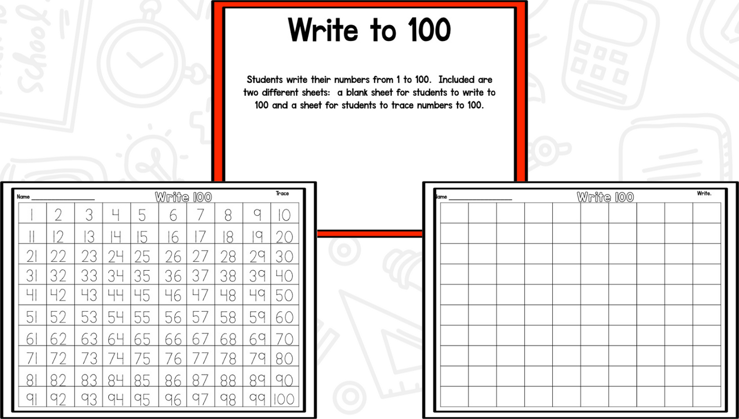 100th Day of School: Fiesta 100!