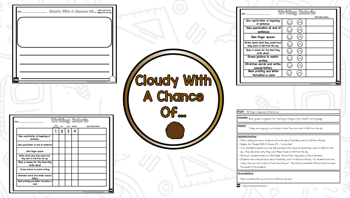 Read It Up! Cloudy with a Chance of Meatballs