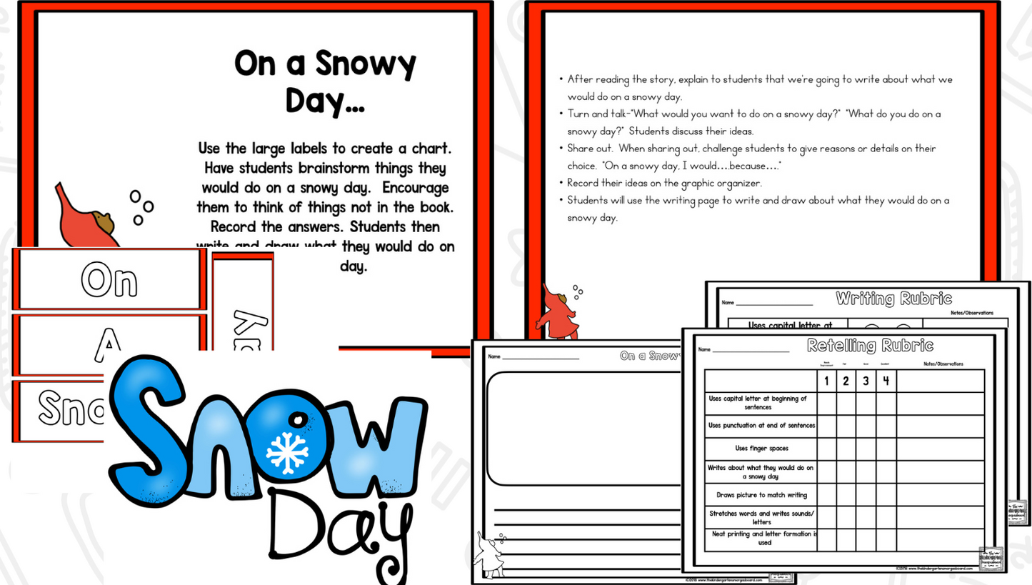 Read It Up! The Snowy Day