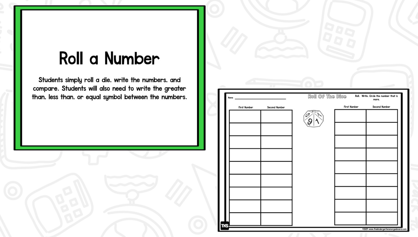 Math It Up! Comparing Numbers (Greater Than/Less Than)