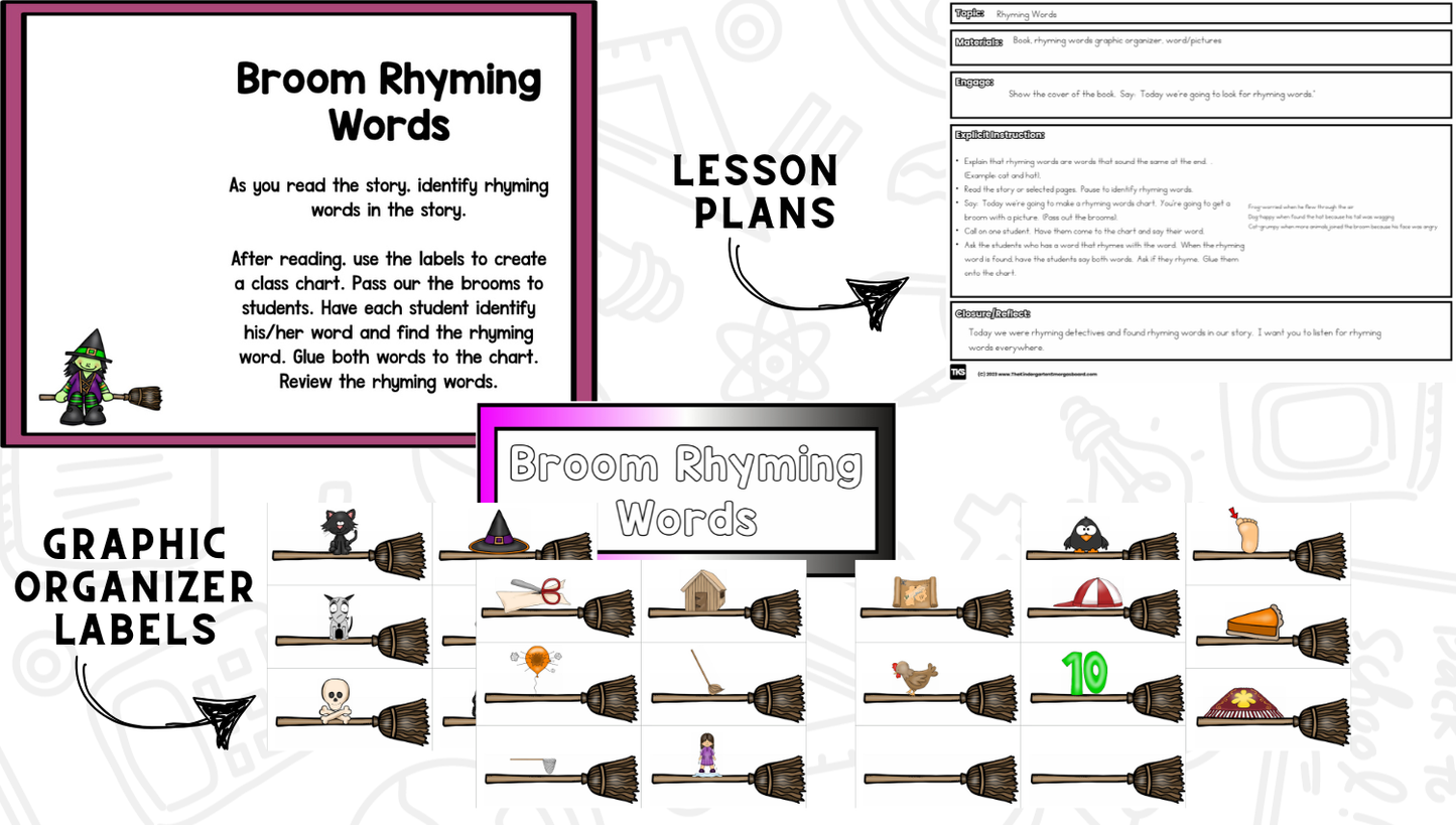 Room On The Broom Unit--Sequencing, Writing, And Activities