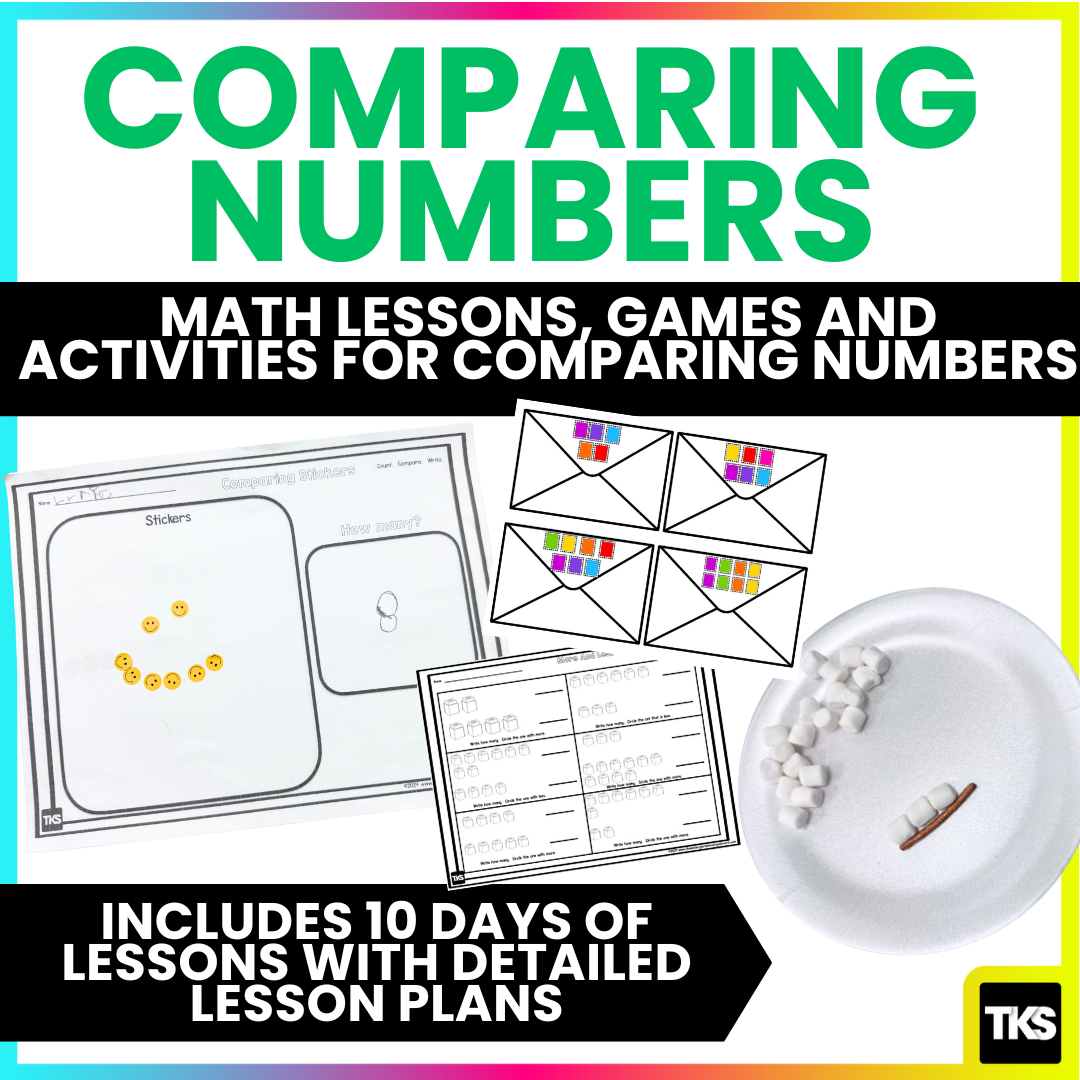 Comparing Numbers Worksheets And Activities (Greater Than/Less Than)