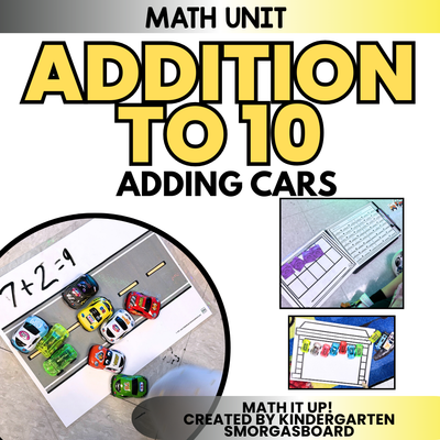 Addition To 10: Addition Within 10: Adding Cars