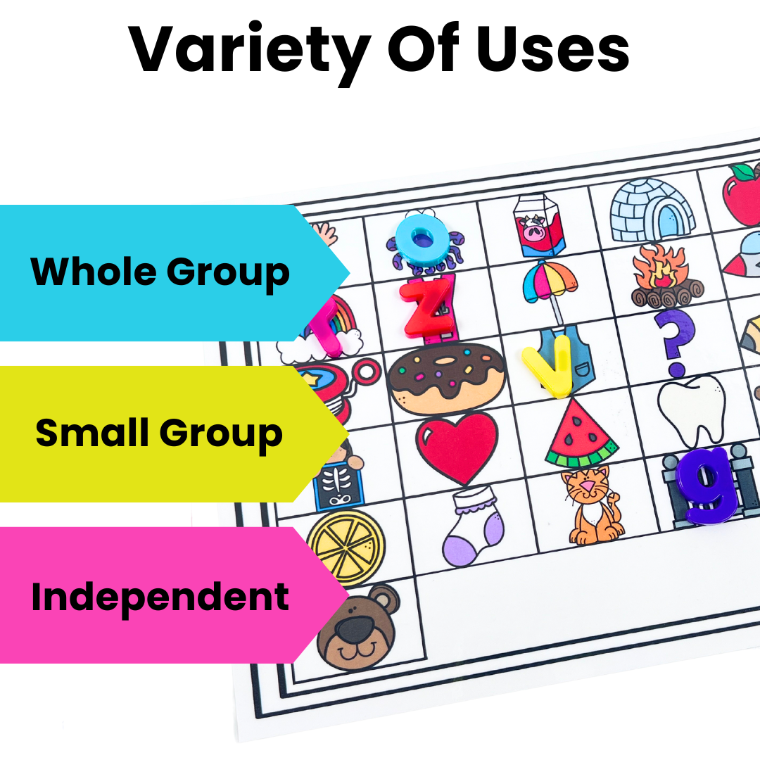 Science of Reading Letters & Sounds Centers