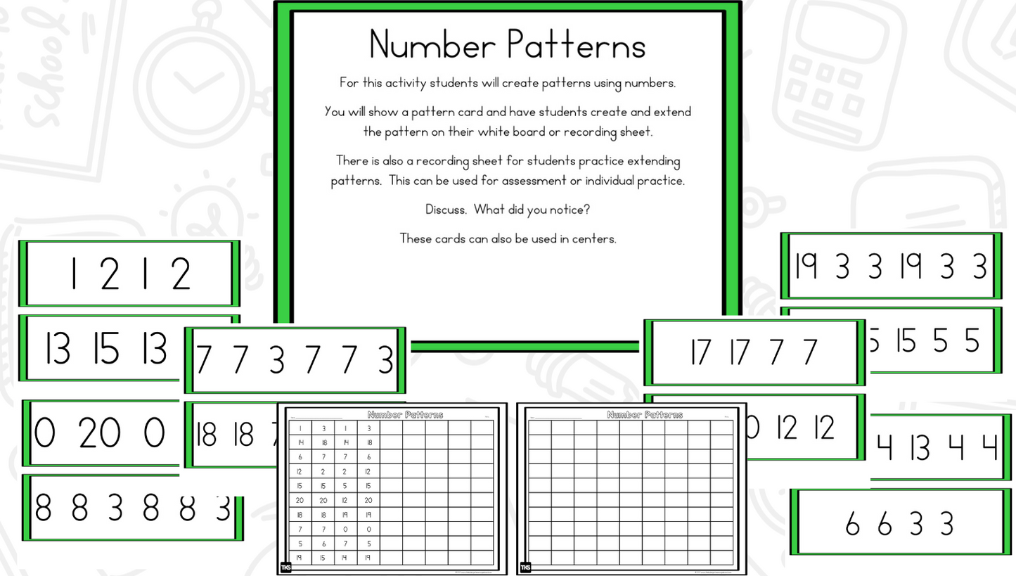 Math It Up! Patterns