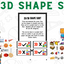 Shapes Bootcamp:  A 2D and 3D Shapes Unit (No Theme)