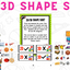 Shapes Bootcamp: A 2D and 3D Shapes Unit (Monster Theme)