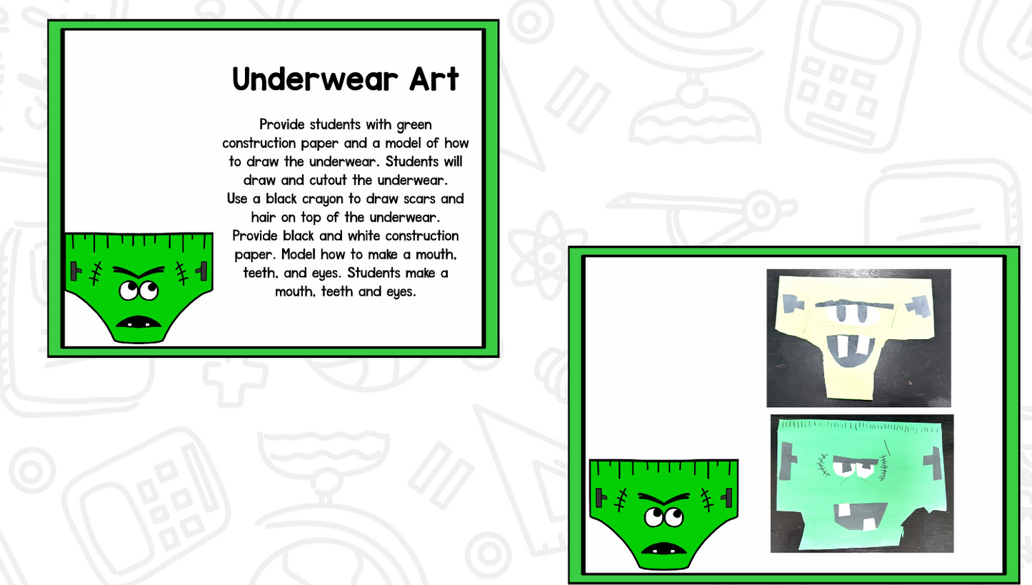 Creepy Pair of Underwear - Creepy Underwear Lesson Plans And Activities
