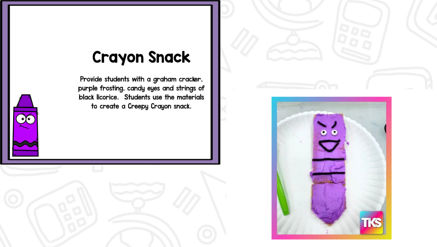 Creepy Crayon - Reading Comprehension Strategies & Activities