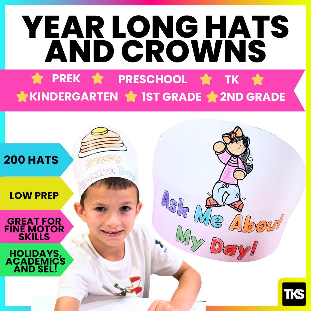 CROWNS AND HATS YEAR LONG BUNDLE
