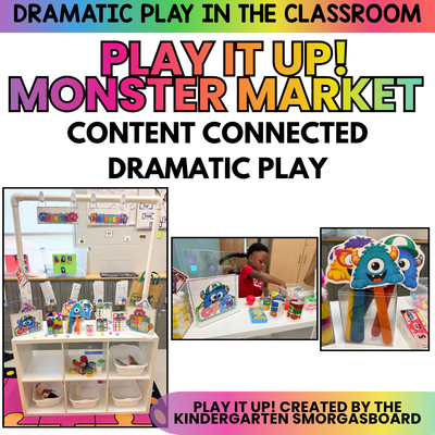 Monster Market Dramatic Play Center And Halloween Dramatic Play