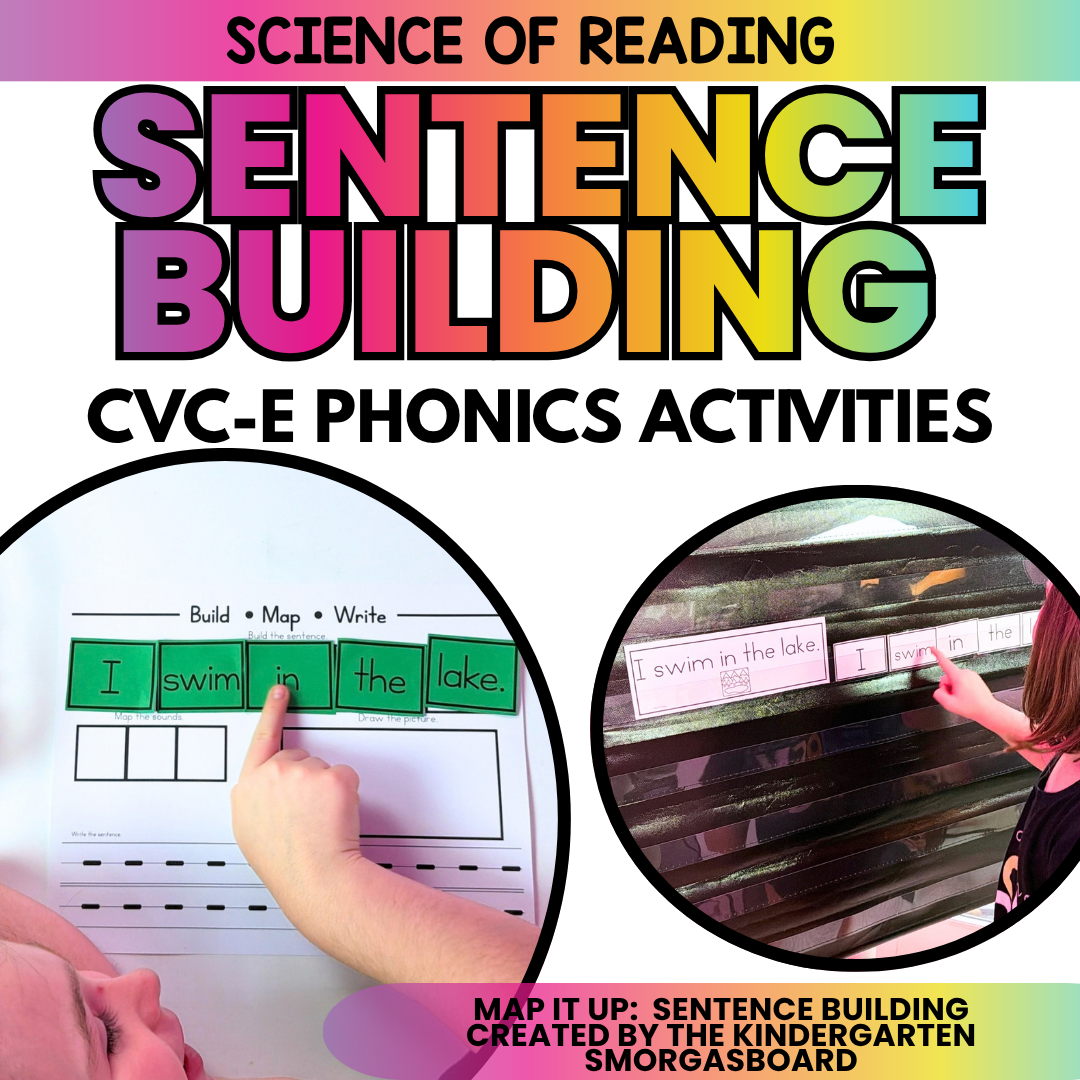 Building Sentences & Sentence Writing BUNDLE-Phonics And Fluency Activities