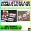 APPLE LITERACY CENTERS: APPLES LETTERS AND SOUNDS
