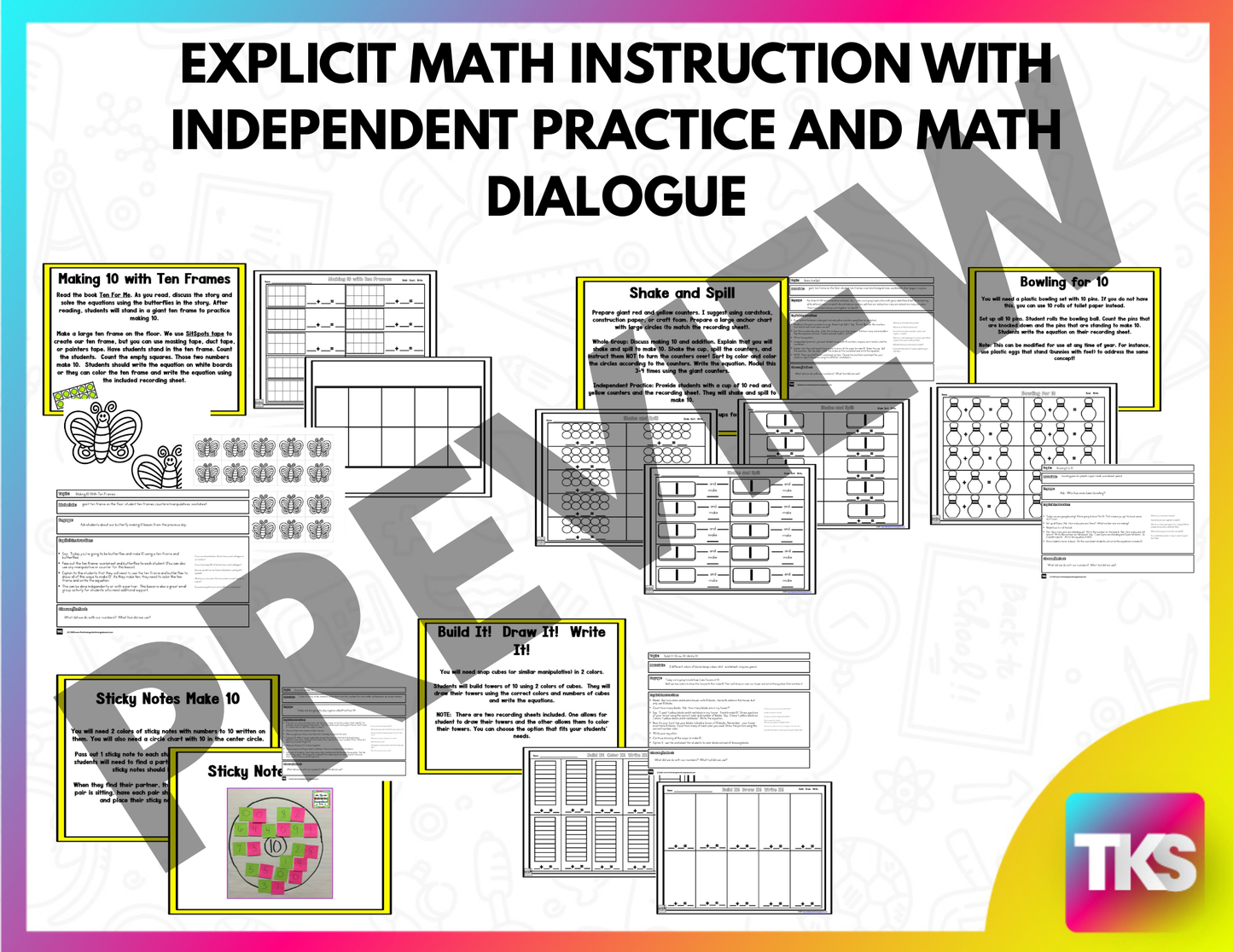 Making 10: Ways To Make 10 Activities And Making 10 Worksheets