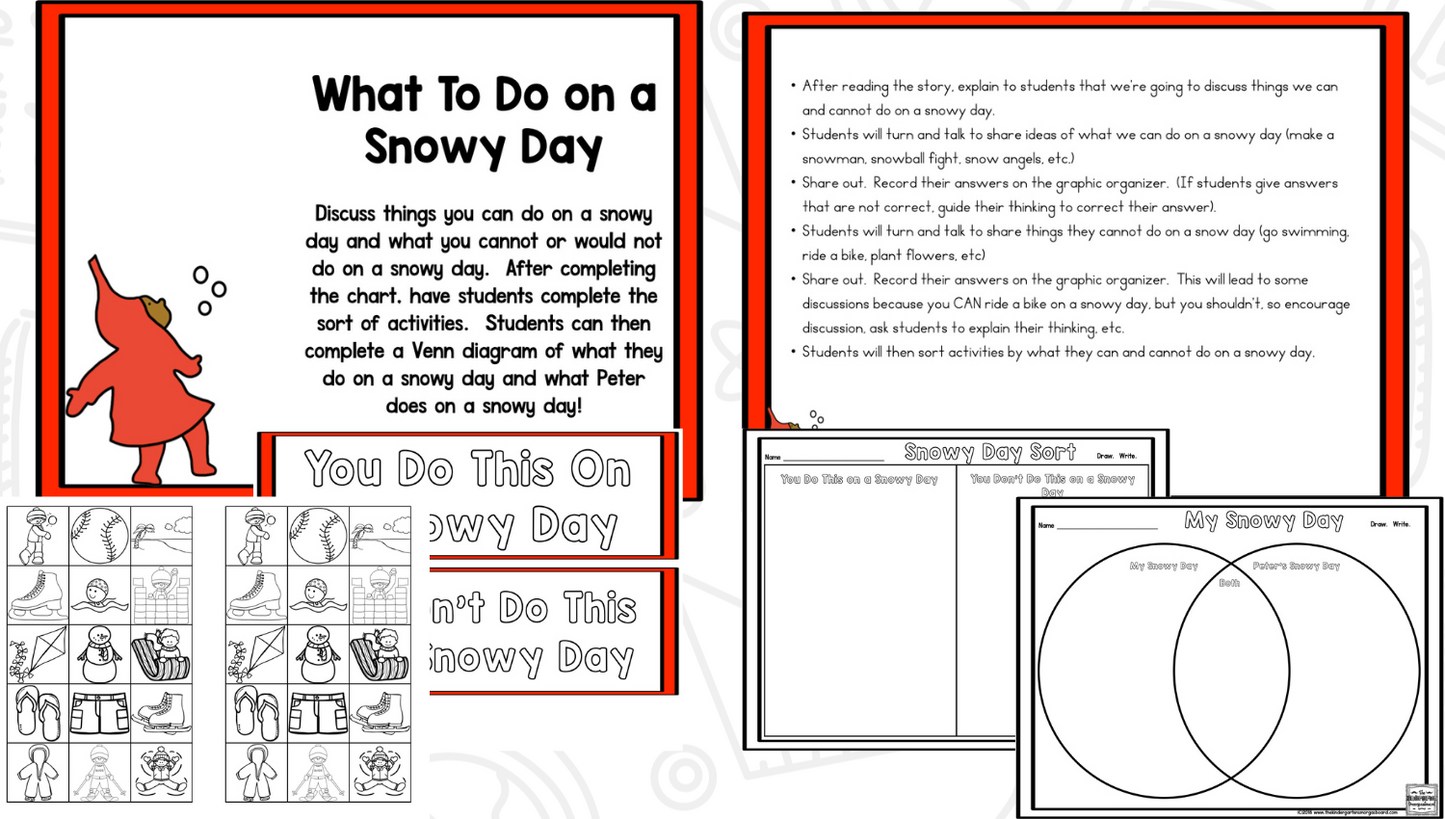 Read It Up! The Snowy Day