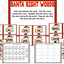 Santa Math and Literacy Centers