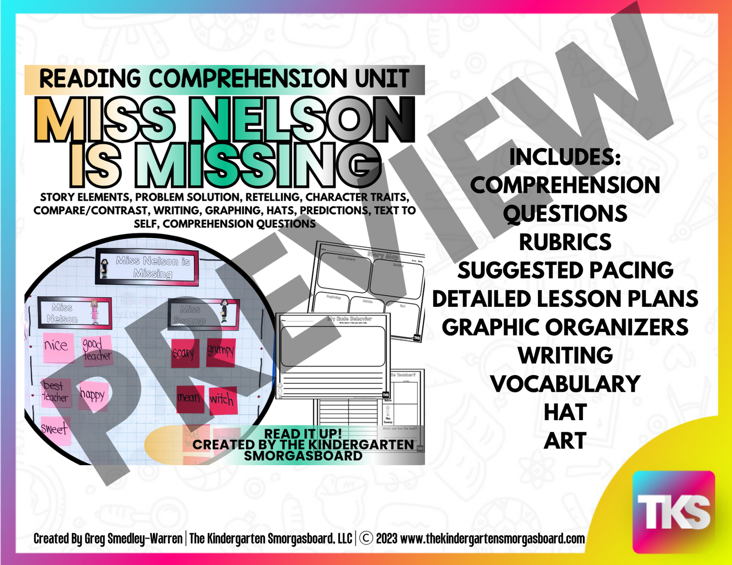 Miss Nelson Is Missing Activities | Back to School Read Aloud | Comprehension