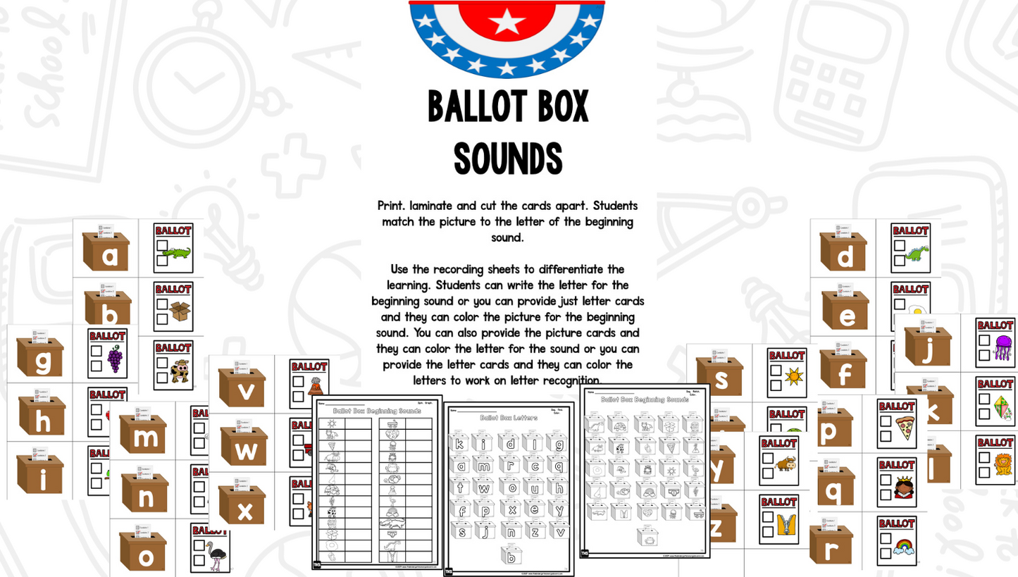 Election 2024 Kindergarten Social Studies