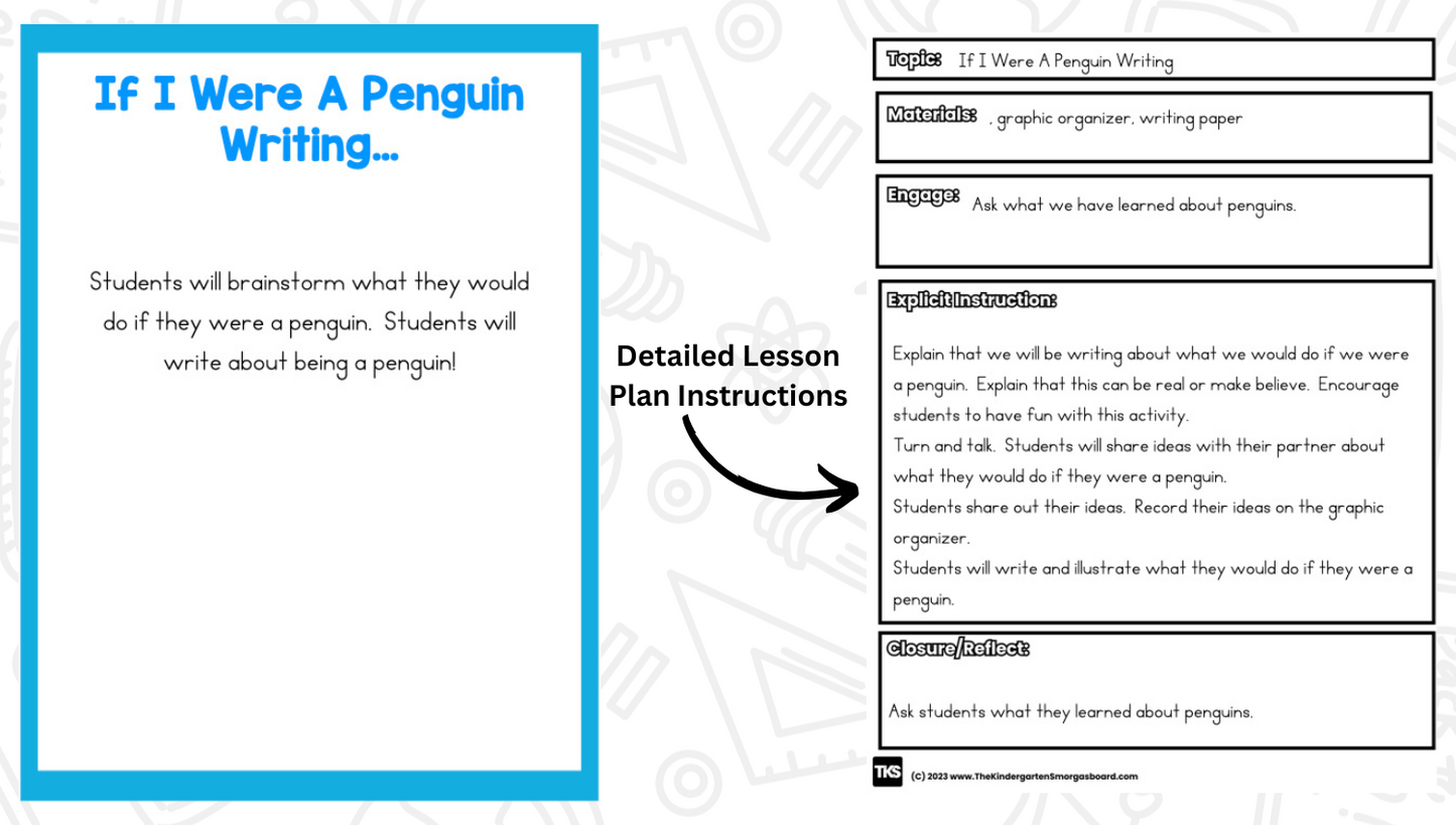 Penguins Research and Writing Project PLUS Centers!