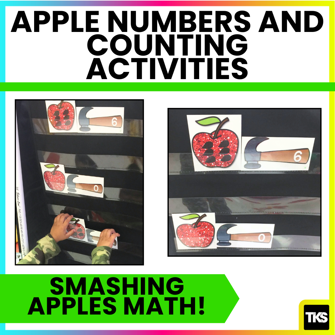Apple Math Centers:  APPLES Numbers And Counting