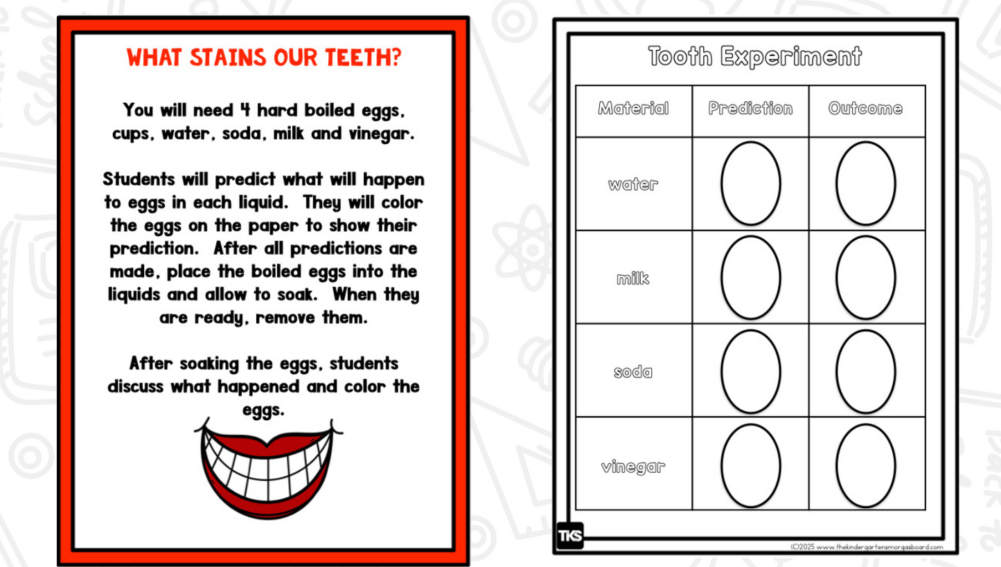 Teeth! A Dental Health Research and Writing Project