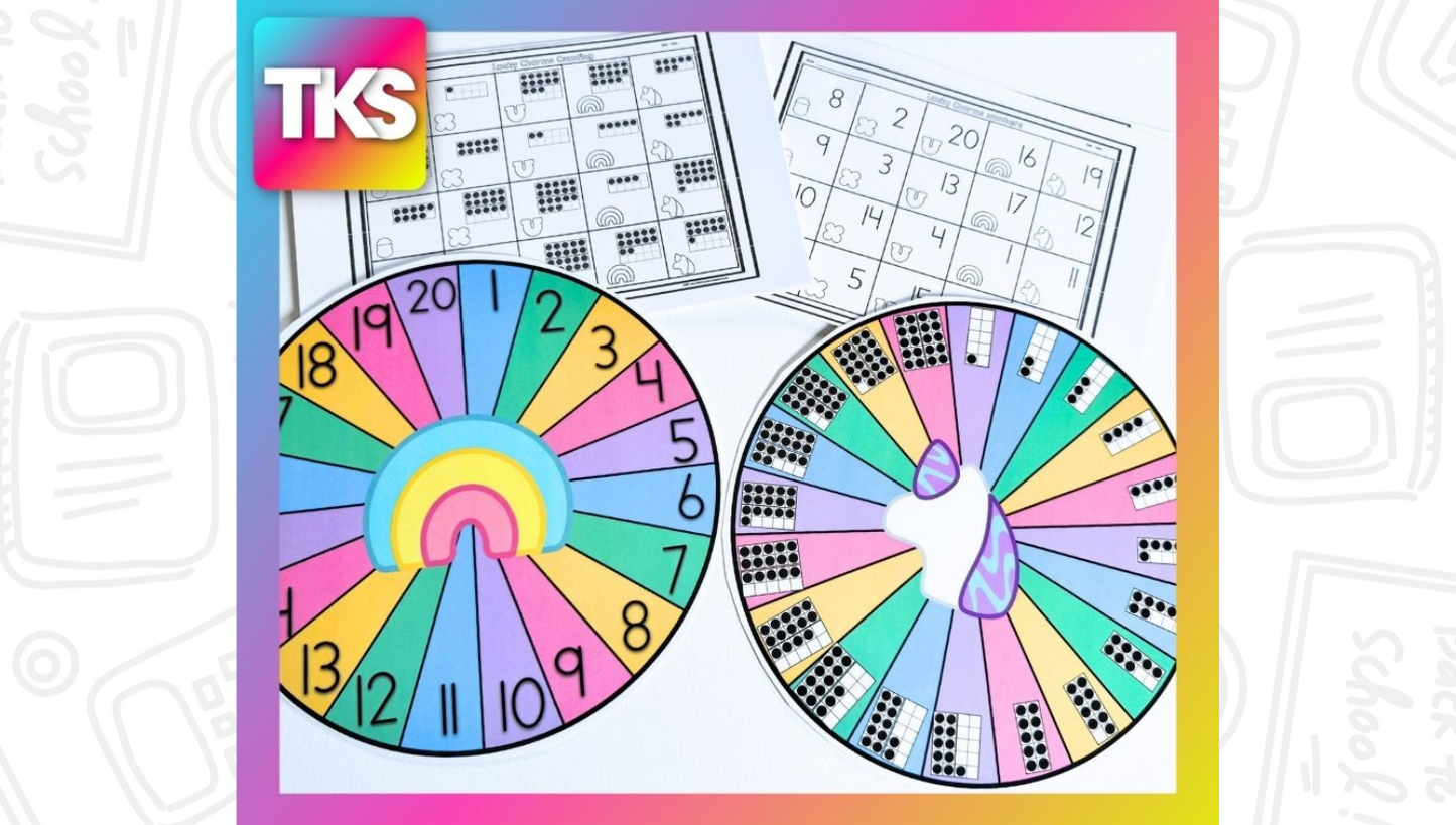 Math & Phonics -Lucky Charms Themed Hands-On Small Group & Centers Activities