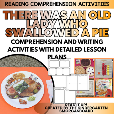 I Know An Old Lady Who Swallowed A Pie Activities: Thanksgiving Reading