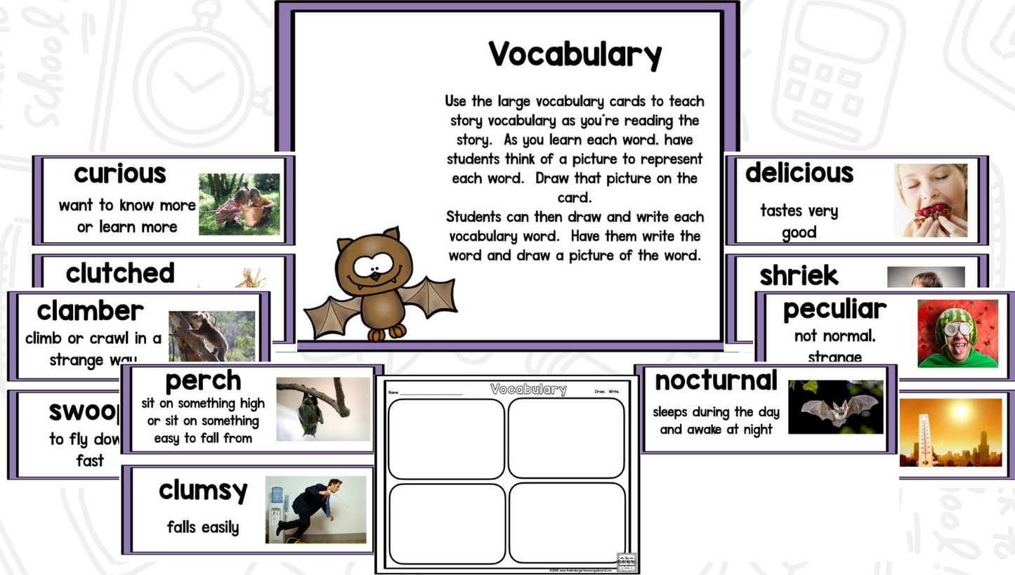 Stellaluna - Reading Comprehension Strategies & Activities