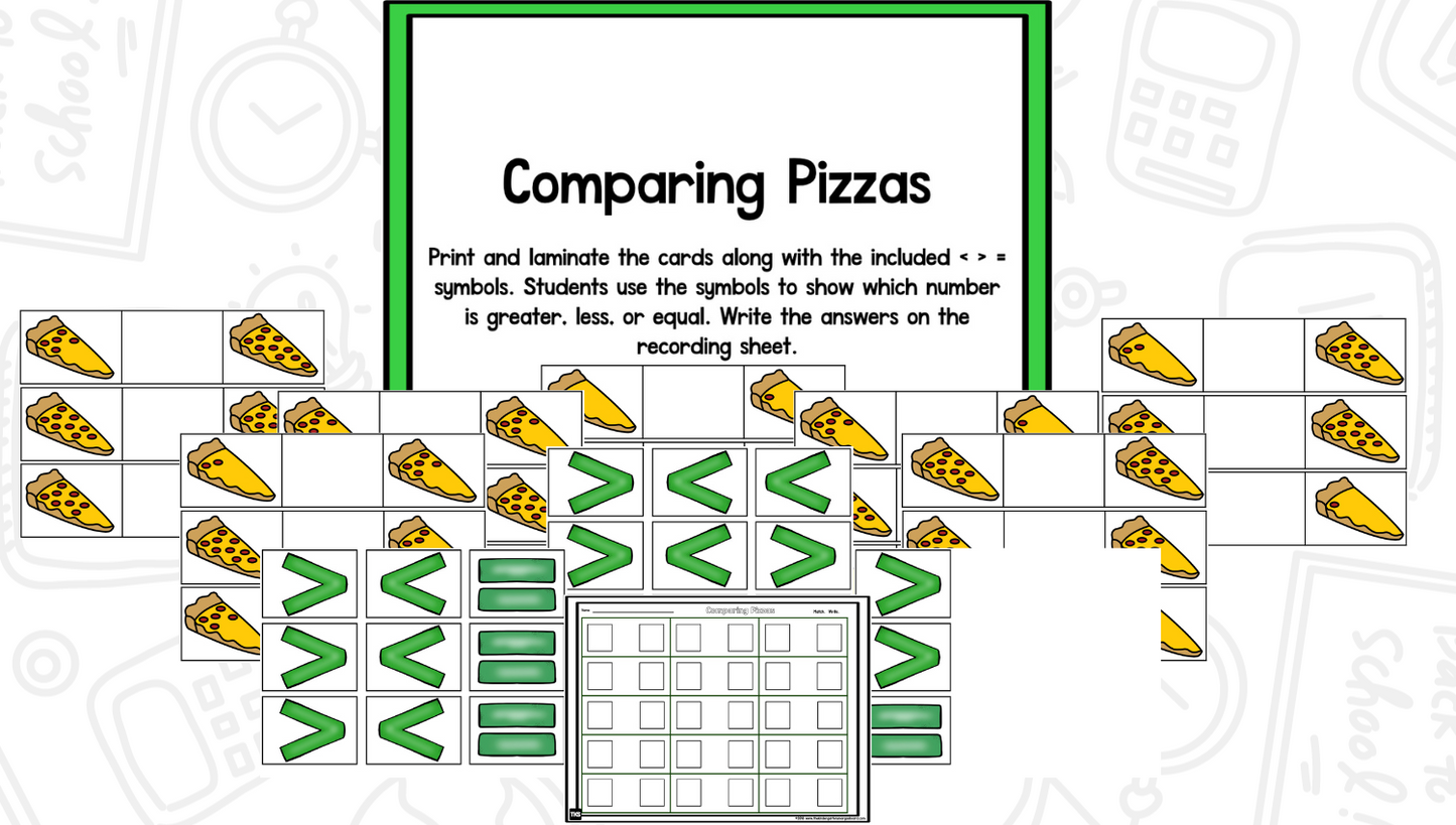 Math It Up! Comparing Numbers (Greater Than/Less Than)