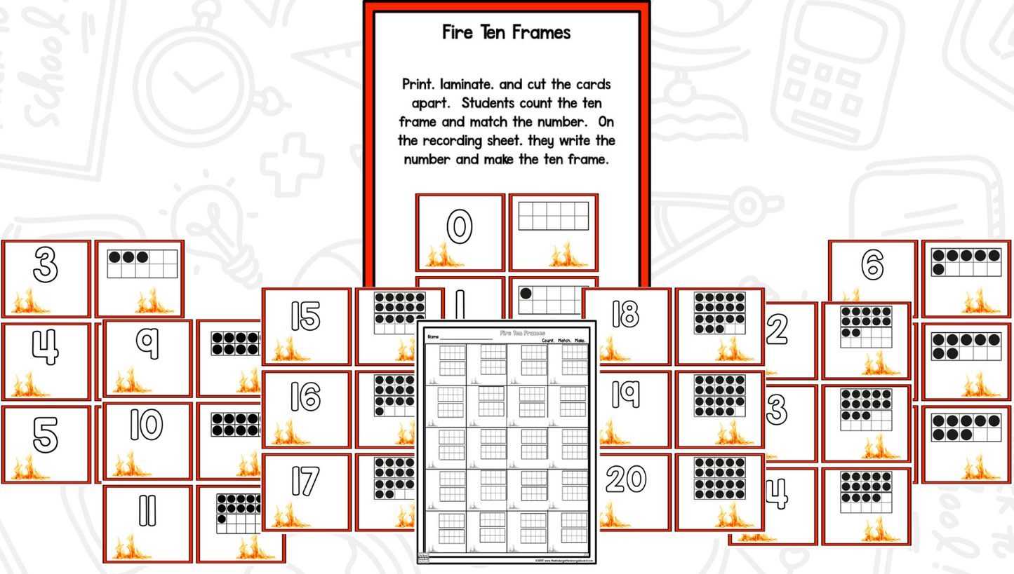 Fire Safety: A Research and Writing Project PLUS Centers!