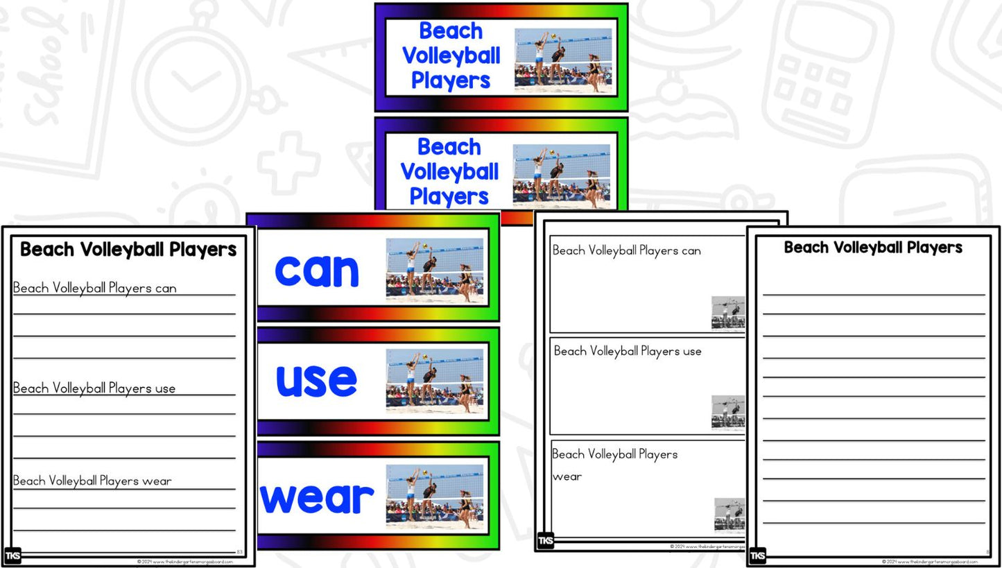 Summer Games: A Research and Writing Project PLUS Centers!