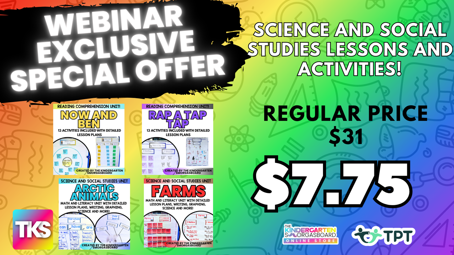 Science & Social Studies - Webinar Bundle