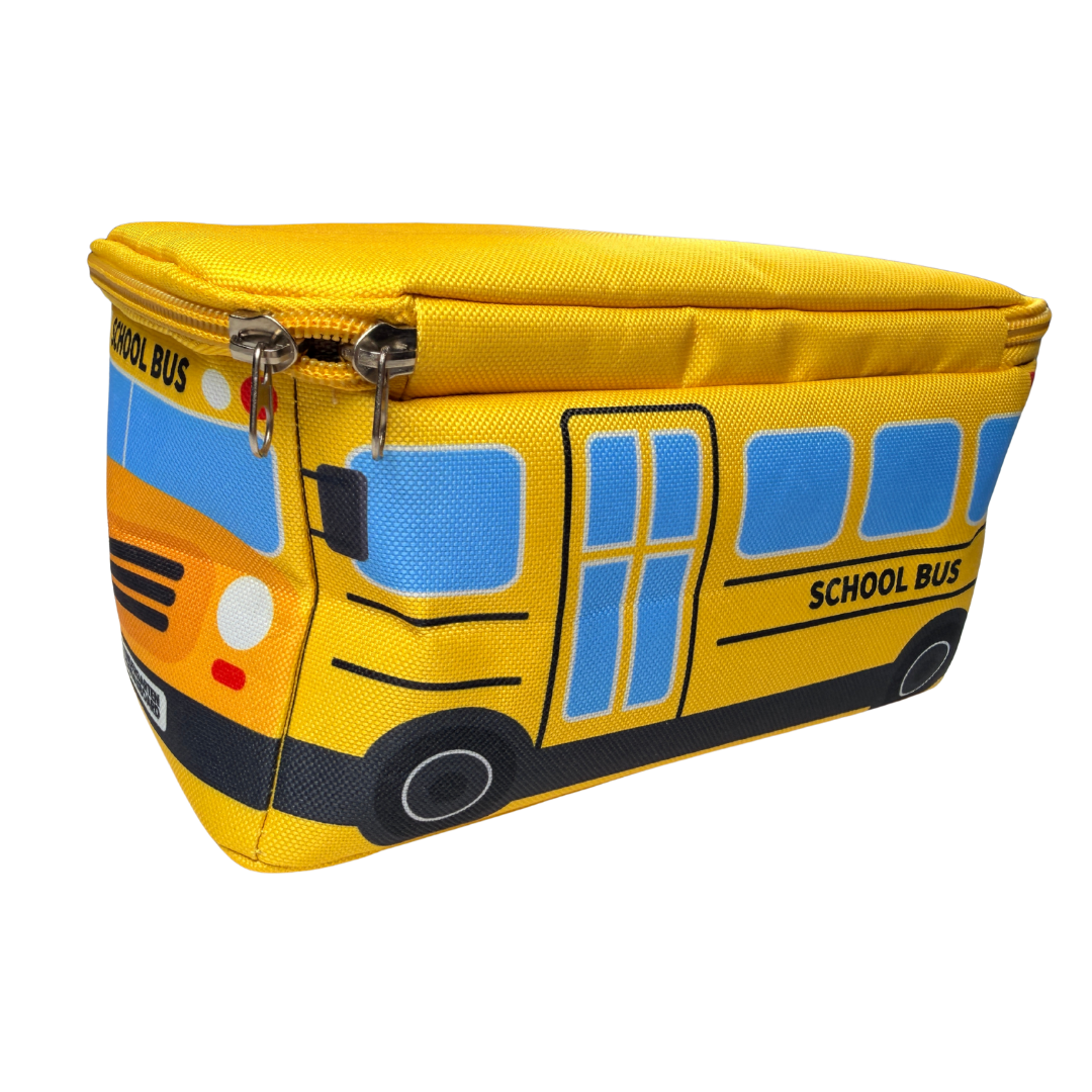 School Bus Pouch; Pencil Case