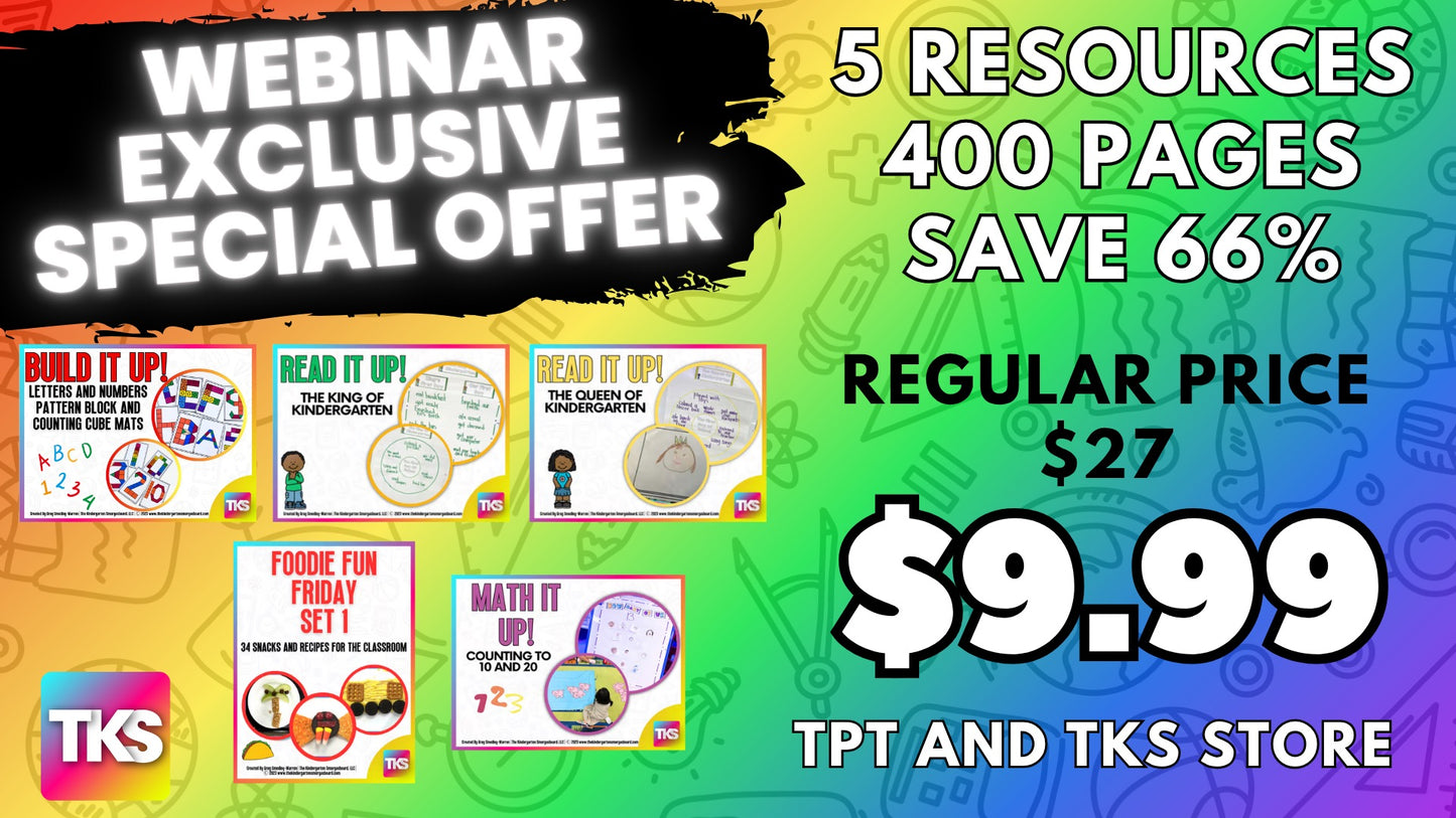 Webinar Special - First Week Of School - 2025 Edition