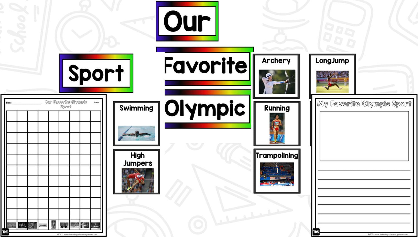 Summer Games: A Research and Writing Project PLUS Centers!